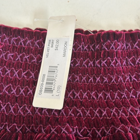 NWT Peek…aren’t you curious Velvet Pixie Skirt size 10 - Picture 2 of 3